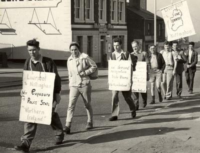 Liverpool - Nottingham civil rights march, 1962
